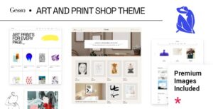 Gesso Free Download Art & Print Shop Theme Nulled