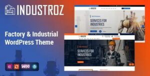 Industroz Factory & Industrial WordPress Theme Nulled