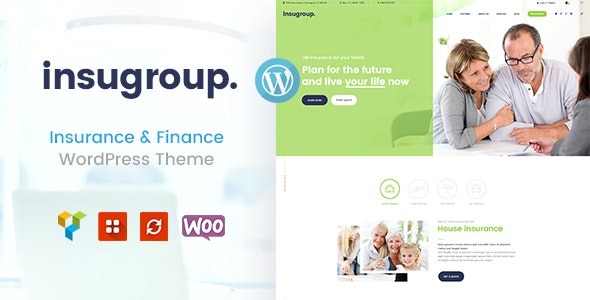 Insugroup Nulled A Clean Insurance & Finance WordPress Theme Free Download