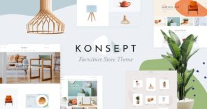 Konsept Free Download Furniture Store Theme NULLED