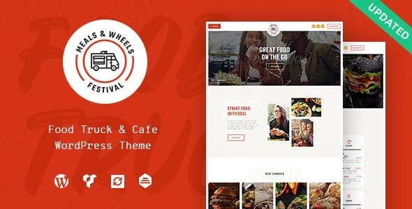 Meals & Wheels Street Festival & Fast Food Delivery WordPress Theme