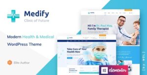 Medify Free Download Health & Clinic WordPress Theme Nulled