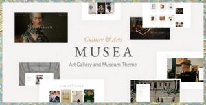 Musea Nulled Art Gallery and Museum Theme Free Download