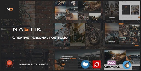 Nastik Nulled Creative Portfolio WordPress Theme Free Download