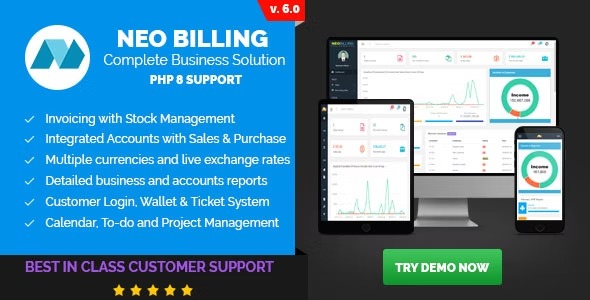 Neo Billing Free Download Accounting, Invoicing And CRM Software Nulled