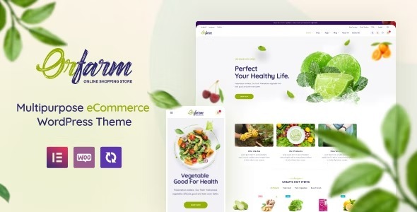 Orfarm Multipurpose eCommerce WordPress Theme Nulled
