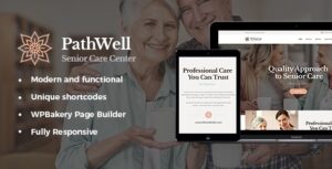 PathWell Nulled A Senior Care Hospital WordPress Theme Free Download