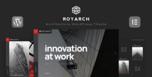 Royarch Nulled Architecture WordPress Theme Free Download