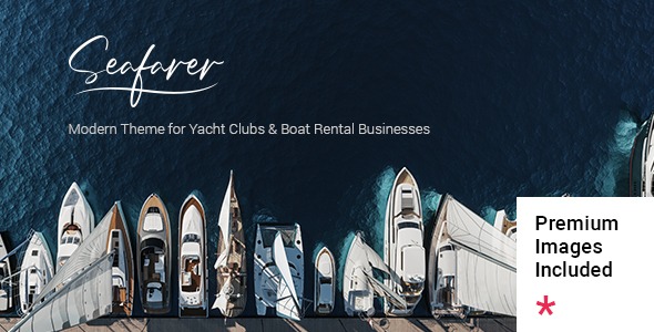 Seafarer Free Download Yacht and Boat Rental Theme Nulled