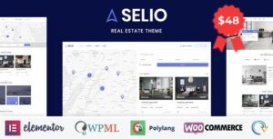 Selio Free Download Real Estate Directory WordPress Theme Nulled