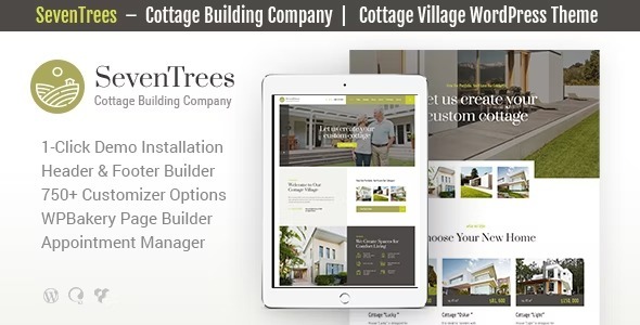 SevenTrees Real Estate Property WordPress Theme Nulled