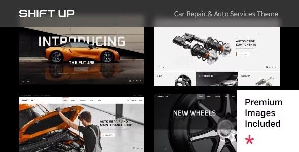 ShiftUp Nulled Car Repair & Auto Services Theme Free Download