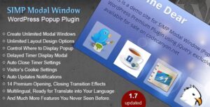 Simp Modal Window Nulled WordPress Plugin Free Download