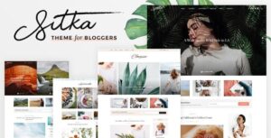 Sitka Modern WordPress Blog Theme Nulled