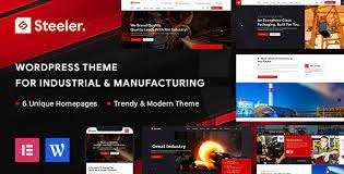 Steeler Nulled Industrial & Manufacturing WordPress Theme Free Download