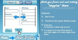 “Steppize” Form Step By Step Nulled
