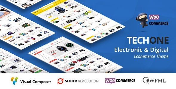 TechOne Nulled Electronics Multipurpose WooCommerce Theme Free Download