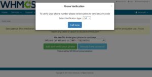 WHMCS Phone Verification v2.3.5 Free Download