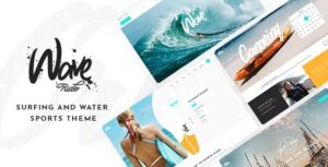 WaveRide Nulled Surfing and Water Sports Theme NULLED