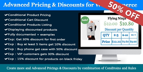 WooCommerce Dynamic Pricing and Discounts PRO Nulled