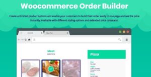 WooCommerce Order Builder Combo Products & Extra Options Nulled Free Download