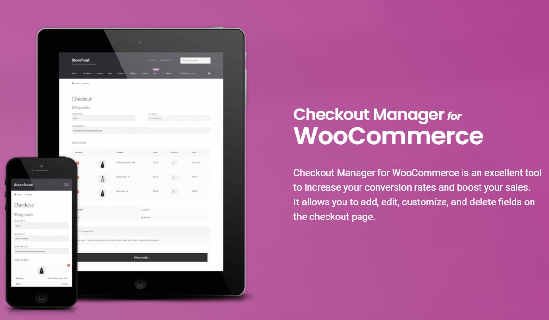 free download Checkout Manager for WooCommerce Premium nulled