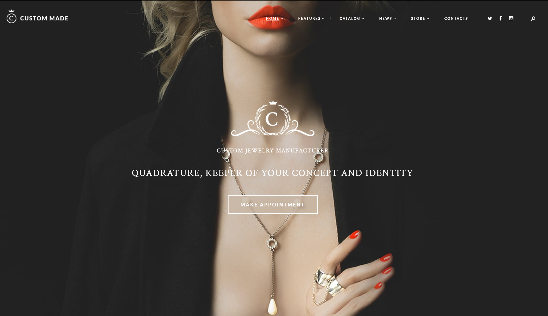 free download Custom Made Jewelry Manufacturer and Store WordPress Theme Nulled