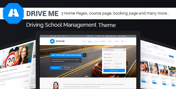 free download Driveme - Driving School WordPress Theme nulled