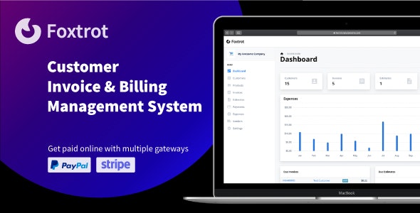 free download Foxtrot - Customer, Invoice and Expense Management System nulled
