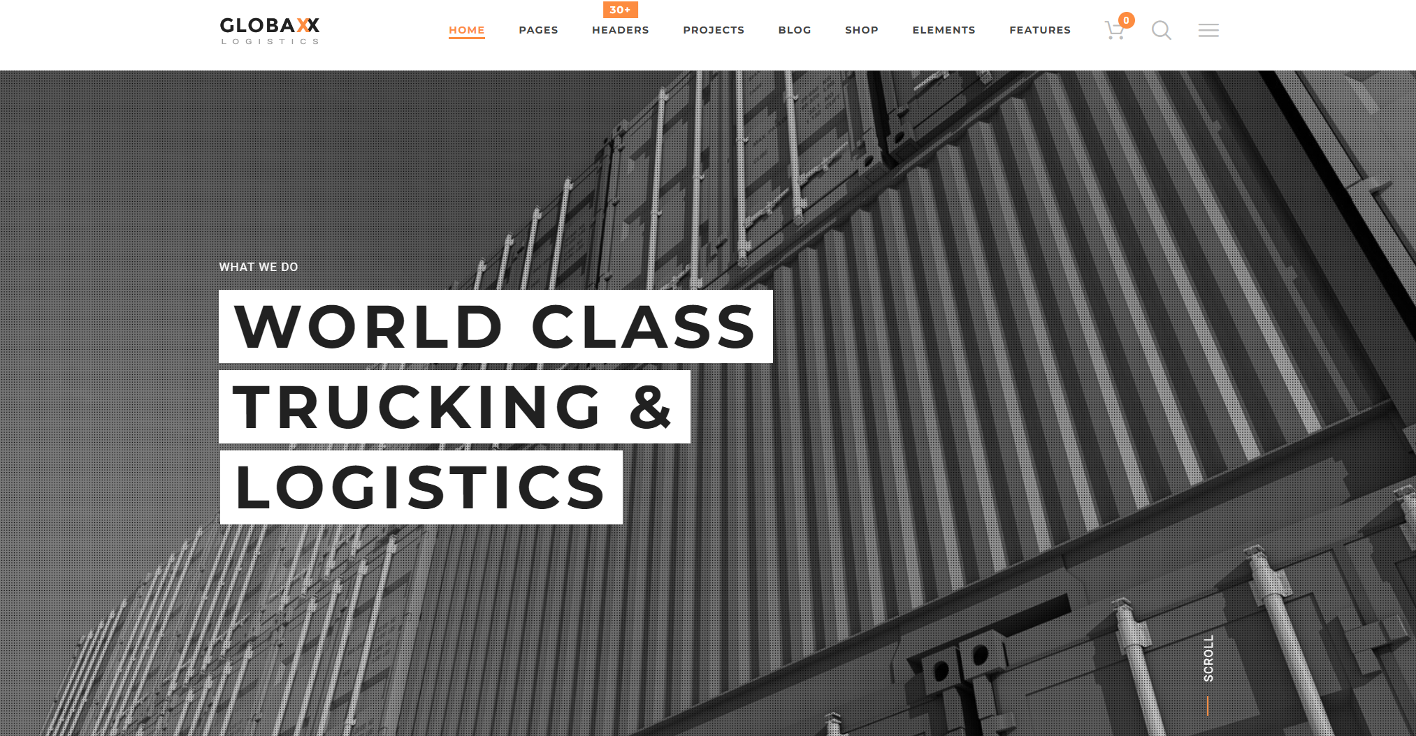 free download Globax - Logistics WordPress Theme + Woocommerce nulled