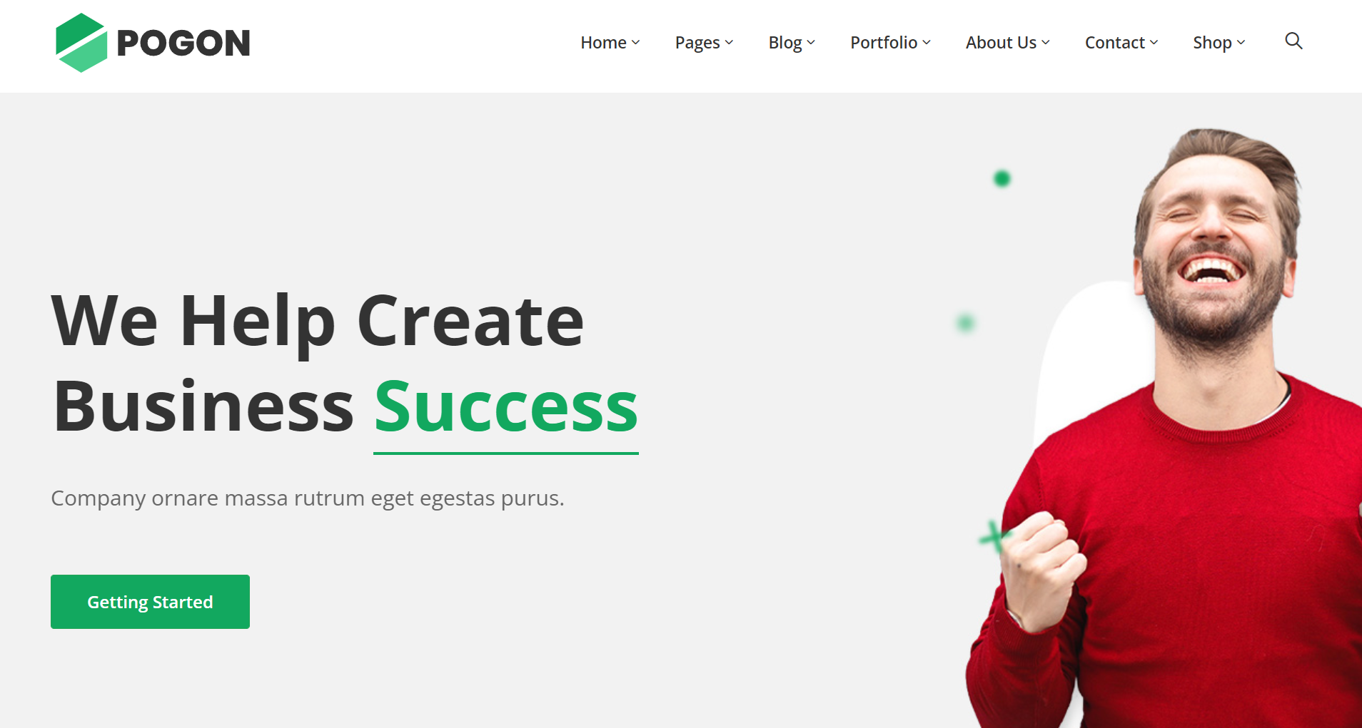 free download Pogon - Business and Finance Corporate WordPress Theme nulled