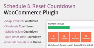 free download Schedule, Reset Countdown Plugin WooCP nulled