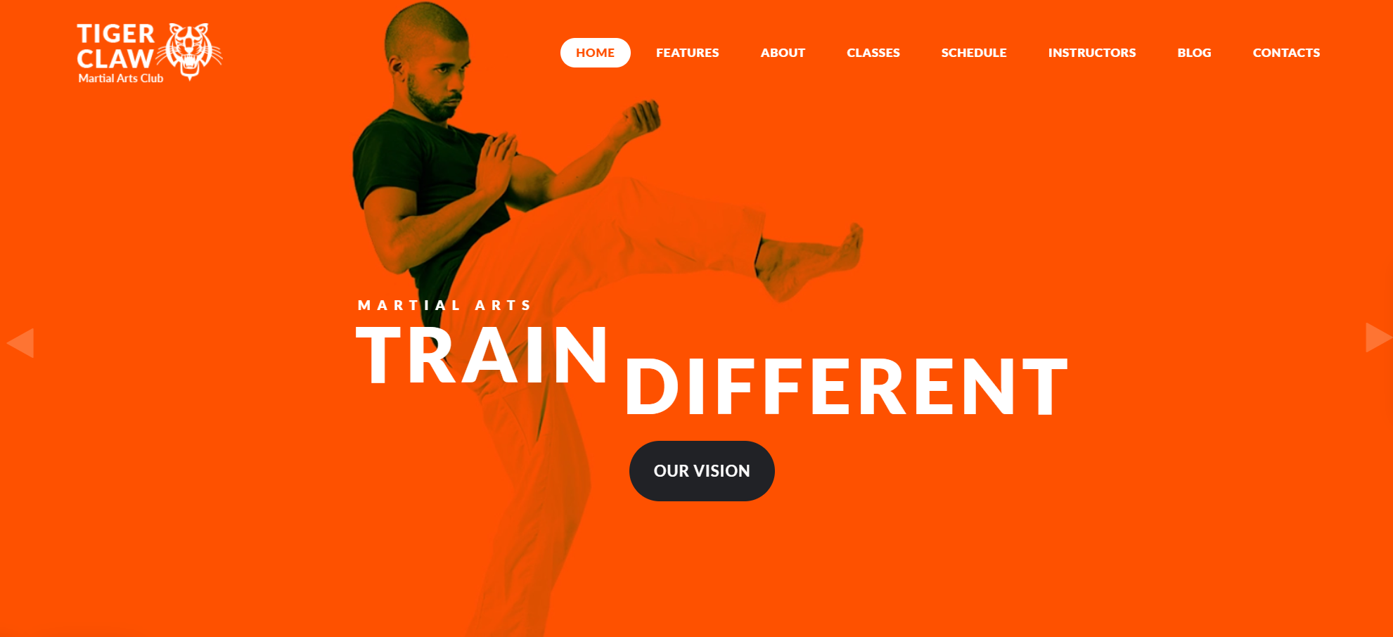 free download Tiger Claw Martial Arts School and Fitness Center WordPress Theme nulled