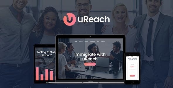 uReach Nulled Immigration & Relocation Law Consulting WordPress Theme Free Download