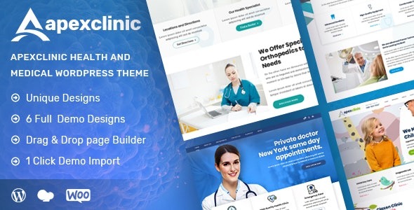 ApexClinic Nulled Health & Clinic Theme Free Download