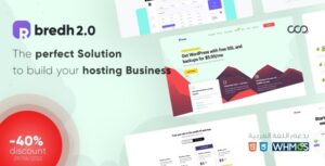 Bredh Nulled Multipurpose Web Hosting with WHMCS Template Free Download