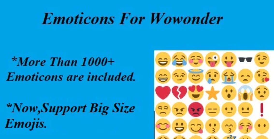 Emoticons For Wowonder Free Download Nulled