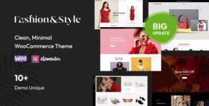 Fashion WooCommerce Responsive WordPress Theme Nulled