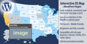 Interactive US Map WordPress Plugin Nulled