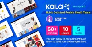 Kala Nulled Customizable Shopify Theme Free Download