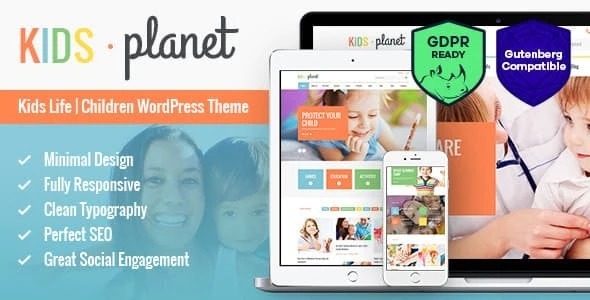 Kids Planet A Multipurpose Children WP Theme Nulled