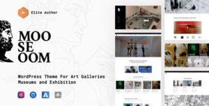 Mooseoom Art Gallery, Museum & Exhibition WordPress Nulled