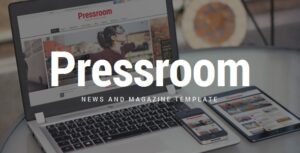 Pressroom Nulled News and Magazine WordPress Theme Free Download