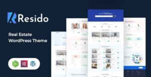 Resido Real Estate WordPress Theme Nulled