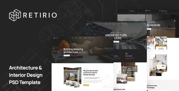 Retirio Nulled Architecture and Interior WordPress Theme Free Download