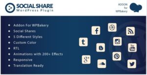Social share for WPBakery Free Download Nulled