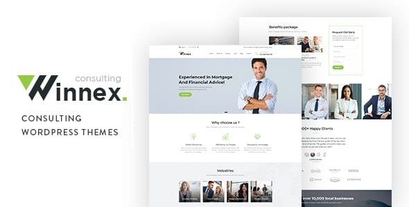 Winnex Nulled Business Consulting WordPress Themes Free Download