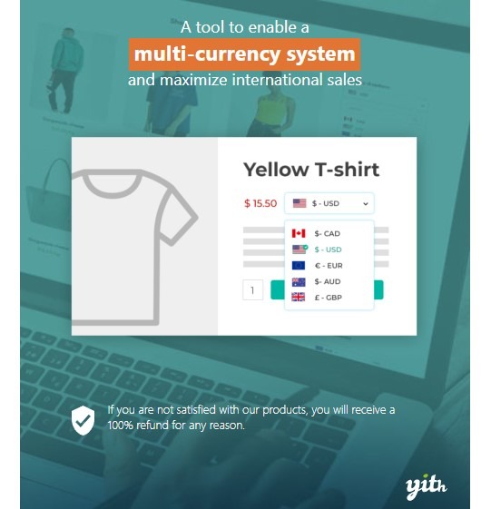 YITH Multi Currency Switcher for WooCommerce Nulled