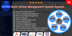 free download Global - Multi School Management System Express nulled