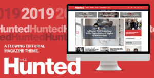 free download Hunted - A Flowing Editorial Magazine Theme nulled